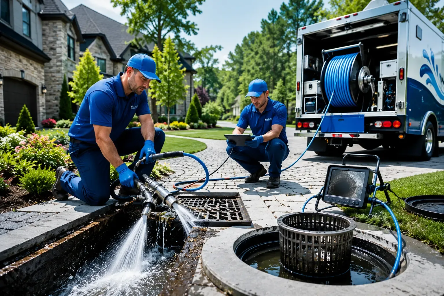 Local outdoor drain cleaning professionals in South Paris, ME